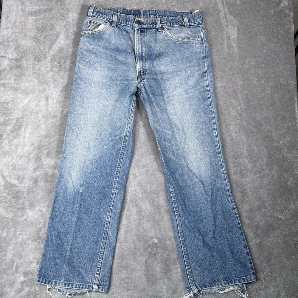 Vintage Levi's Jeans Mens 38x31 (Fits 36x28) 557 Orange Tab Made In USA
